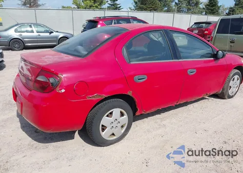 2005 Dodge Neon Se z USA, uszkodzony, nr VIN 1B3ES26C25D276632